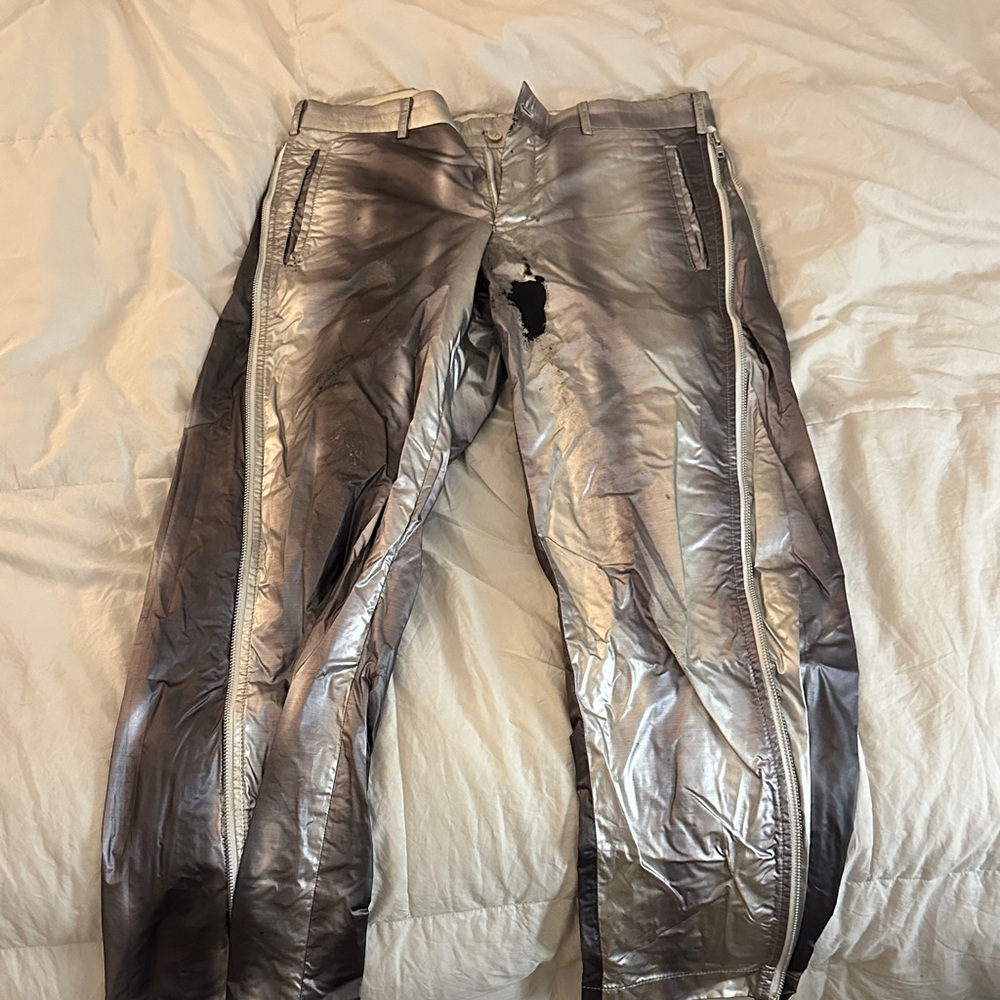 Comme des Garcons Silver Trim Pants